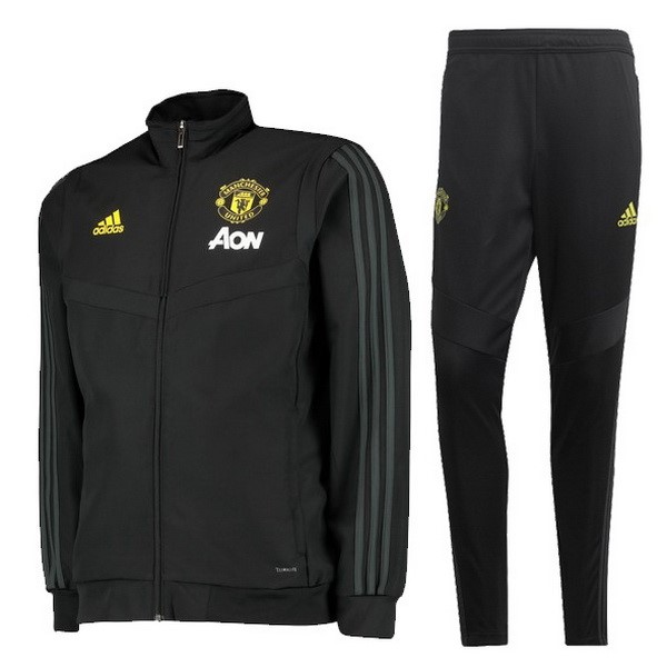 Chandal Manchester United 2019-2020 Negro Amarillo